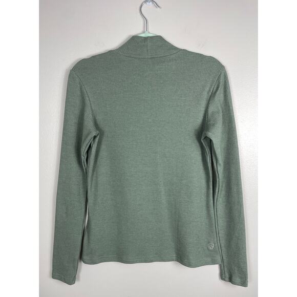 Kuhl Verona Rib Long Sleeve Shirt Green Small - Picture 5 of 11